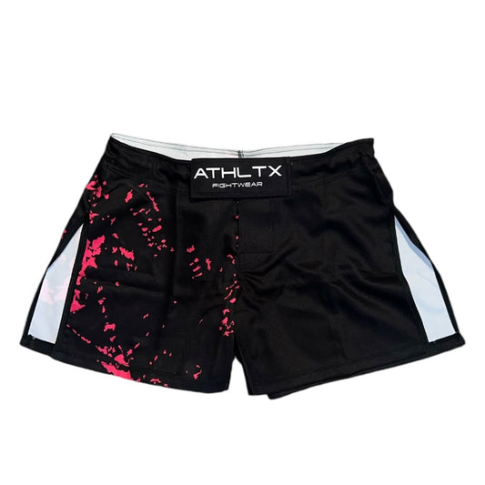 ATHLTX “pink paint” MMA shorts